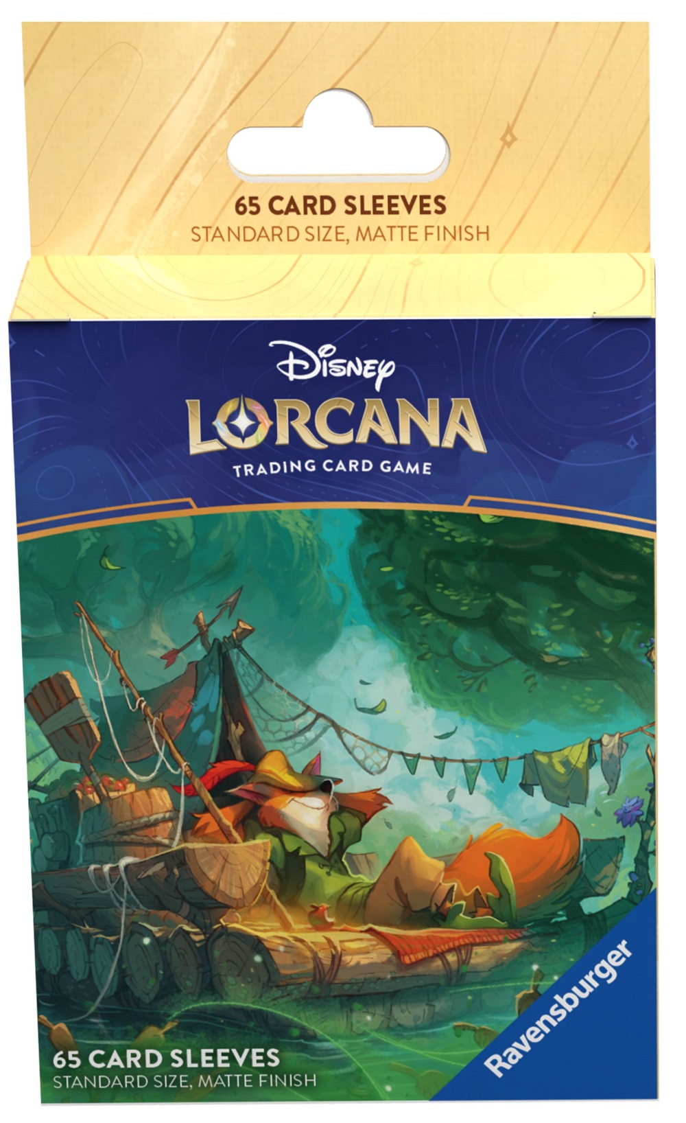 Disney Lorcana Supplies - Sleeves Robin Hood 65ct